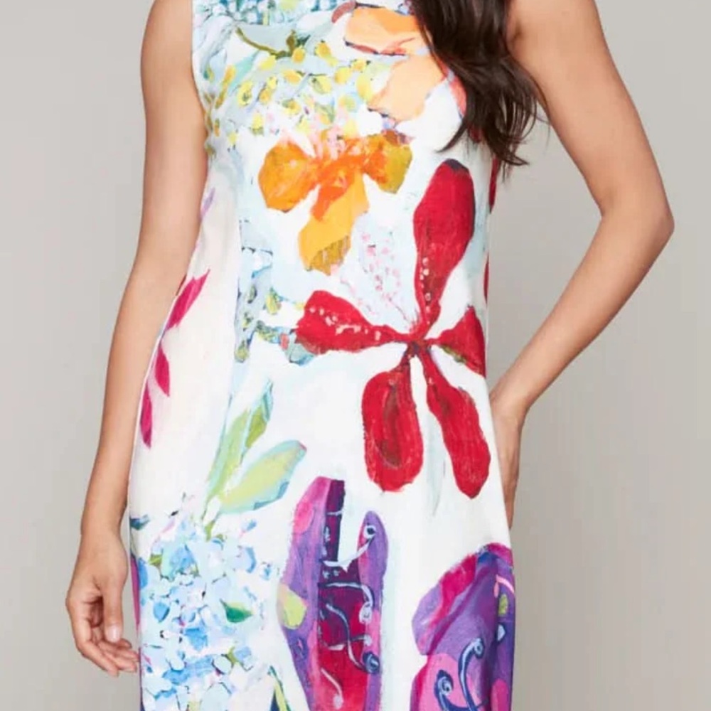 NWT Claire Desjardins Floral Shift Dress